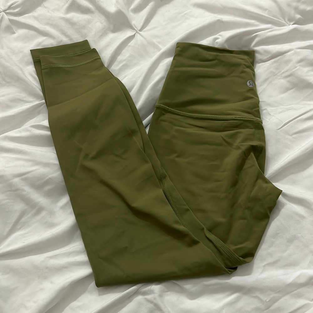 NWT Lululemon Align Leggings - Size 4 - Bronze Green